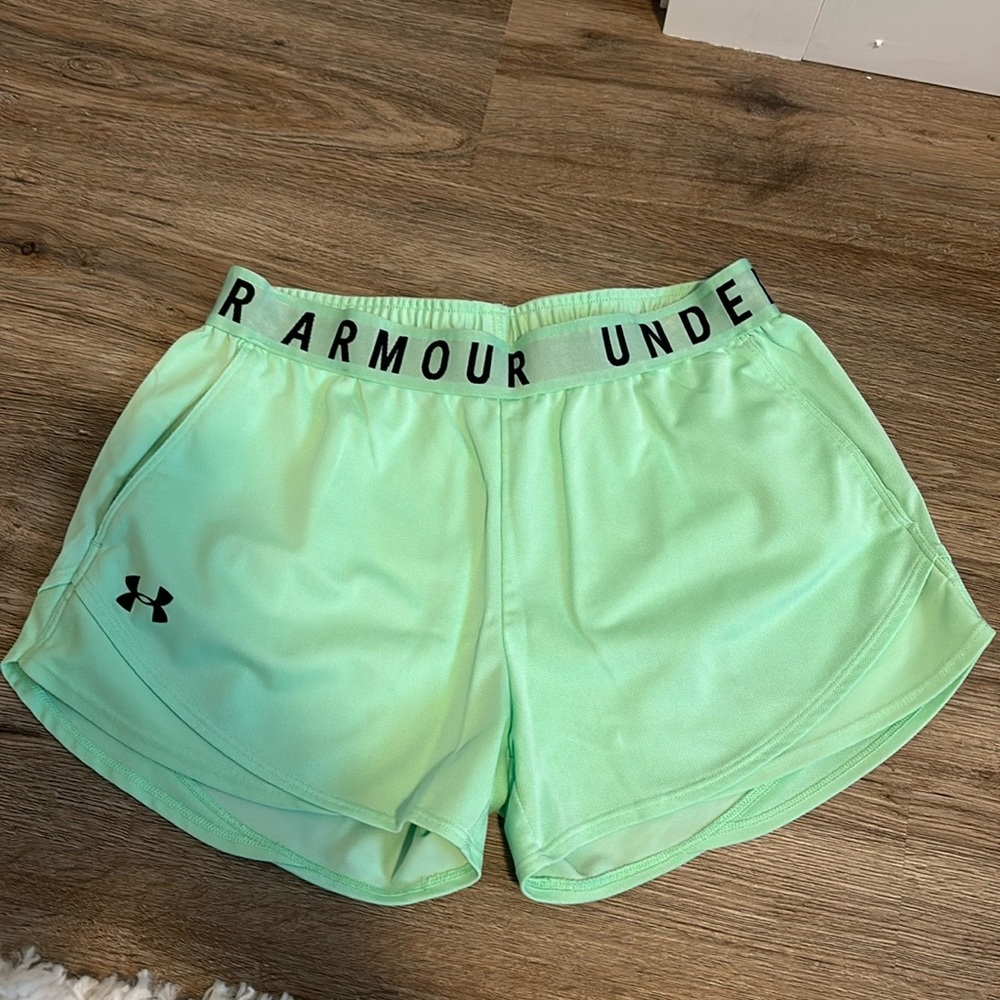 UA Athlete Shorts - Light Green